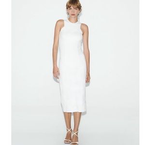 FITTED JACQUARD DRESS